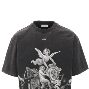 Fashion Putti print Skate Fit T-shirt T-Shirts And Polo Shirts