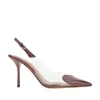 Online PVC and leather 'Le Coeur' slingback pumps Heeled Shoes