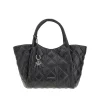 Sale Quilted faux nappa leather shopping bag Shopping Bags