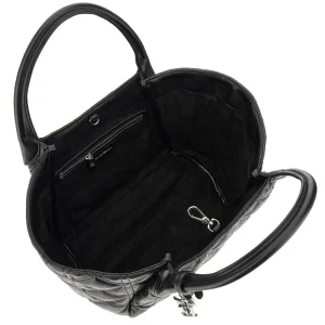 Sale Quilted faux nappa leather shopping bag Shopping Bags