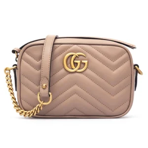 Outlet Quilted leather GG Marmont bag Crossbody Bags