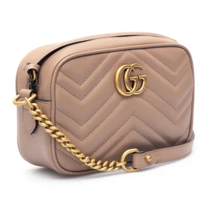 Outlet Quilted leather GG Marmont bag Crossbody Bags