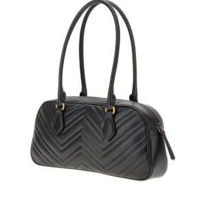 Fashion Quilted leather medium 'GG Marmont' bag Shoulder Bags
