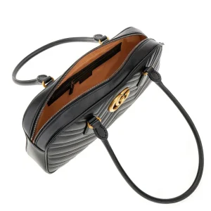 Fashion Quilted leather medium 'GG Marmont' bag Shoulder Bags