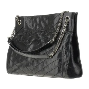 Online Quilted leather 'Niki' shopping bag Shoulder Bags