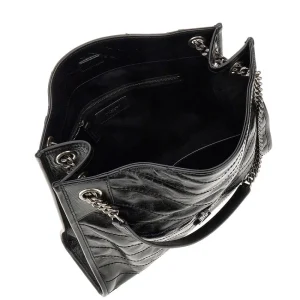 Online Quilted leather 'Niki' shopping bag Shoulder Bags