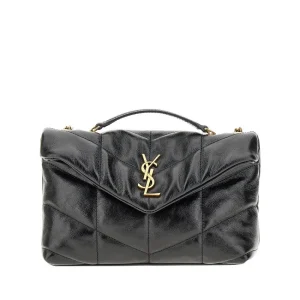 Hot Quilted shiny leather 'Puffer toy' bag Shoulder Bags
