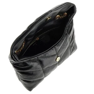 Hot Quilted shiny leather 'Puffer toy' bag Shoulder Bags