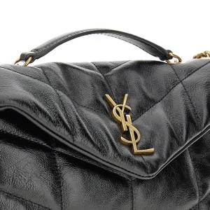 Hot Quilted shiny leather 'Puffer toy' bag Shoulder Bags