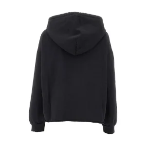 New Raw-cut hoodie with logo print Sweatshirts