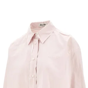 Discount Raw-cut poplin shirt Shirts