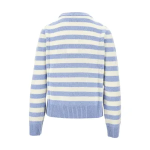 Fashion Recycled wool blend sweater with cats inlay Knitwear