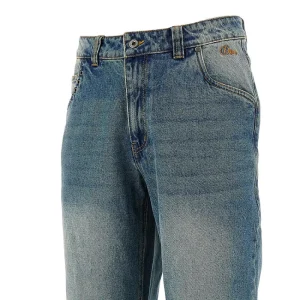 Discount Relaxed Fit jeans with eyelets Jeans