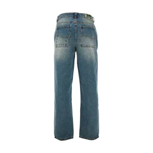 Discount Relaxed Fit jeans with eyelets Jeans