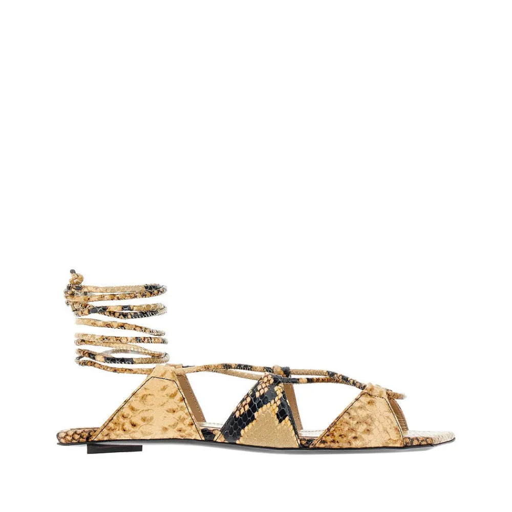 rene_pythonprint_leather__0.webp Clearance Reneè' python-print leather sandals Sandals