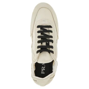 Hot Re-Nylon and suede leather Collapse sneakers Sneakers