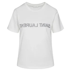Fashion Reversed logo T-shirt Tops