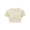 Clearance Ribbed cropped T-shirt Tops