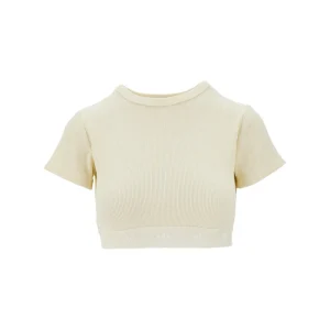 Clearance Ribbed cropped T-shirt Tops