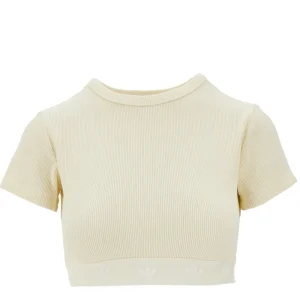 Clearance Ribbed cropped T-shirt Tops