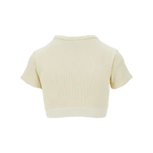 Clearance Ribbed cropped T-shirt Tops