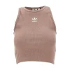 Sale Ribbed jersey cropped top Tops