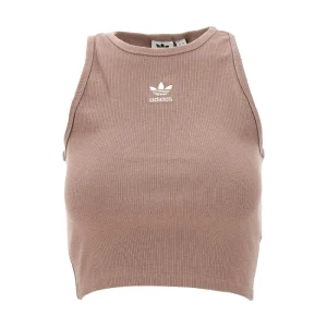 Sale Ribbed jersey cropped top Tops