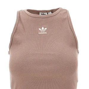 Sale Ribbed jersey cropped top Tops