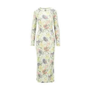 Best Ribbed silk-blend jersey dress Dresses