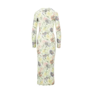 Best Ribbed silk-blend jersey dress Dresses