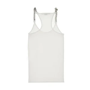 Clearance Ribbed tank top with chain straps Tops