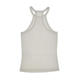 Online Ribbed tank top with logo embroidery Tops