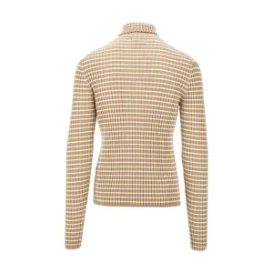 Outlet Ribbed wool turtleneck sweater Knitwear