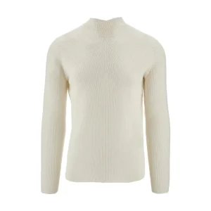 Online Ribbed wool-blend sweater Knitwear