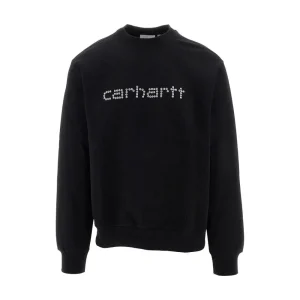 Best Rivet Script' print crewneck sweatshirt Sweatshirts