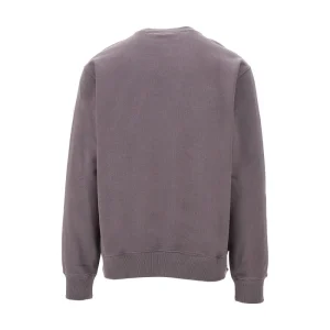 Online Rivet Script' print crewneck sweatshirt Sweatshirts