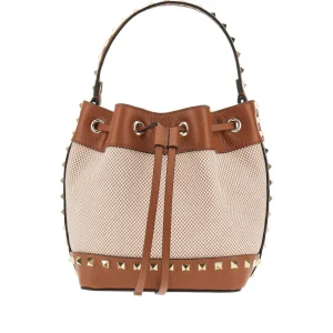 Best Rockstud' canvas bucket bag Top-Handle Bags | Crossbody Bags