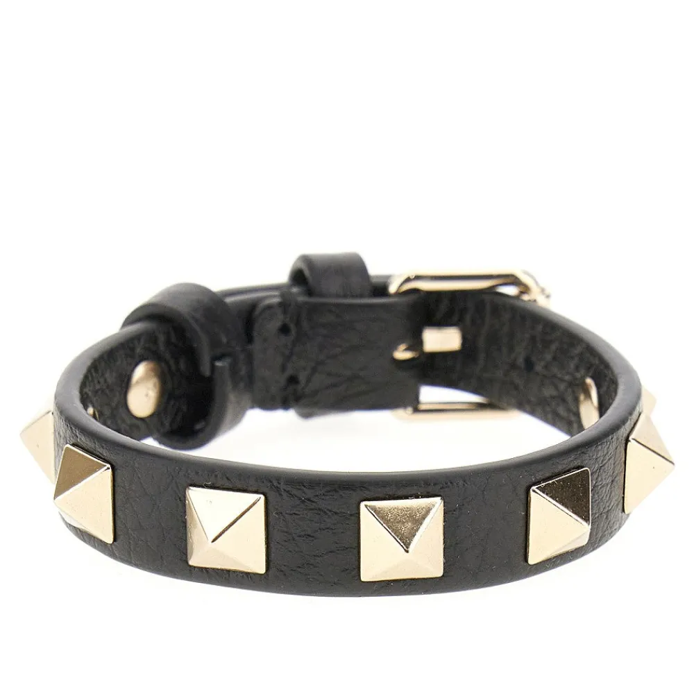 rockstud_leather_bracelet_0-1.webp Hot Rockstud' leather bracelet Jewelry And Watches