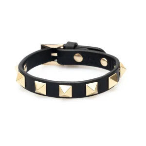 Clearance Rockstud leather bracelet Jewelry And Watches