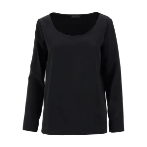 Sale Round neckline cady top Tops