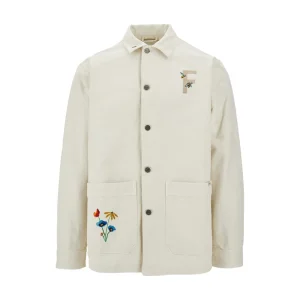 Outlet Rowan' embroidered canvas overshirt Shirts