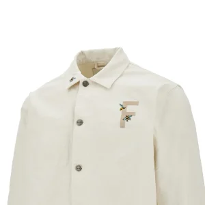 Outlet Rowan' embroidered canvas overshirt Shirts