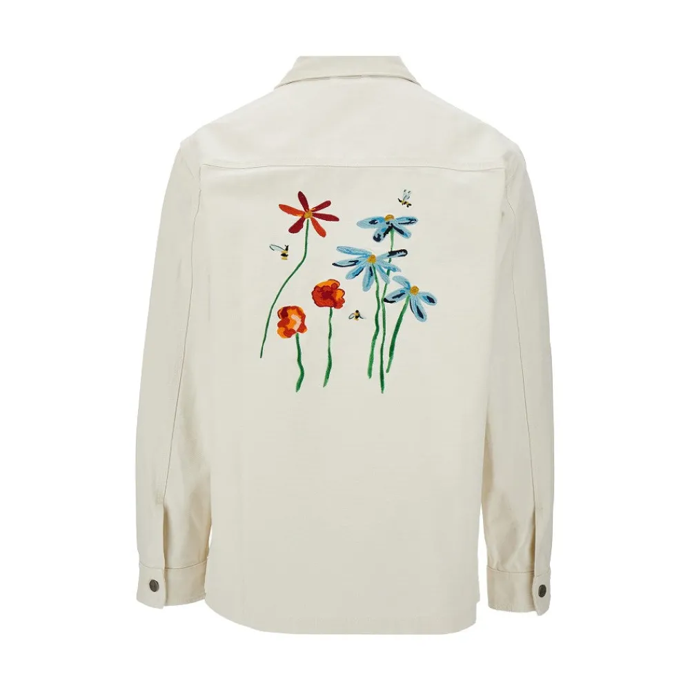 rowan_embroidered_canvas__2.webp Outlet Rowan' embroidered canvas overshirt Shirts