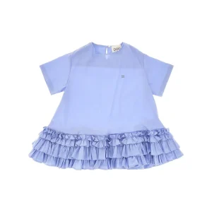 Discount Ruffled cotton mini dress Kids Clothing