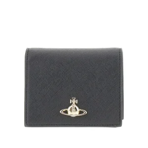 Hot Saffiano faux leather bi-fold wallet Wallets And Small Leather Goods