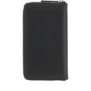 New Saffiano faux leather organizer pouch Clutches