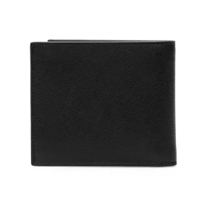 Outlet Saffiano leather bi-fold wallet Wallets And Small Leather Goods