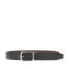 Clearance Saffiano leather reversible belt Belts