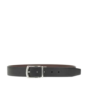 Clearance Saffiano leather reversible belt Belts