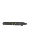 New Saffiano leather slim belt Belts